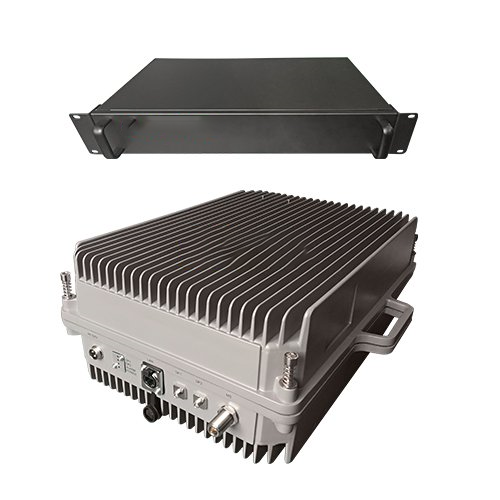  运河TETRA800数字警用集群数字光纤直放站远近端机