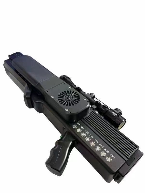  运河手持便携式枪型低空防御反制八通道